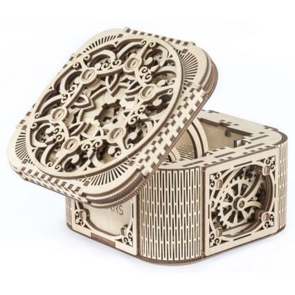 Ugears - Puzzle mécanique 3D en bois Boîte à bijoux
