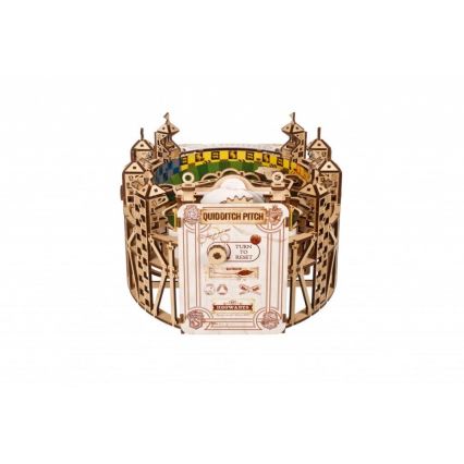 Ugears - Puzzle mécanique 3D en bois Harry Potter Quidditch Pinball