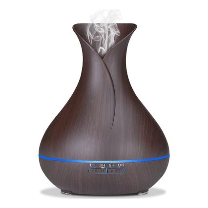 Umidificatore a LED RGB e ionizzatore d'aria 400 ml