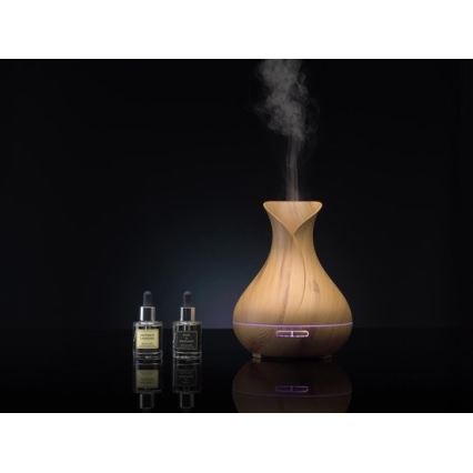 Umidificatore a LED RGB e ionizzatore d'aria 400 ml