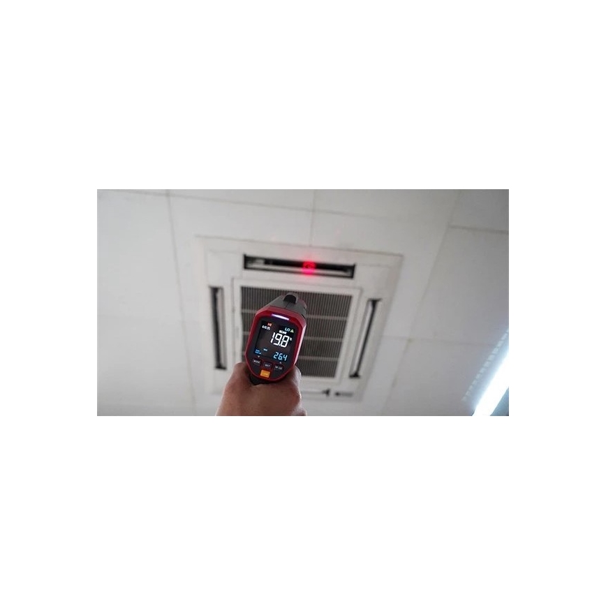 Uni-T - Thermomètre infrarouge sans contact 1x9V 6LR61 1300°C