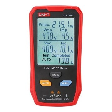 Uni-T UT673PV - Solarmultimeter MPPT