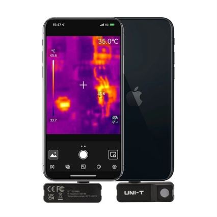 Uni-T UTi120MS - Éclairage de caméra thermique pour iPhone