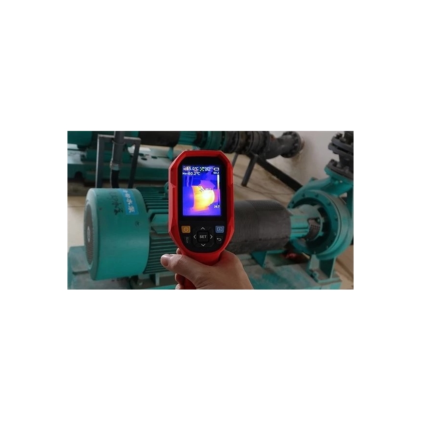Uni-T UTi720A - Telecamera termica 5000 mAh 320x240 px 3,6V IP65