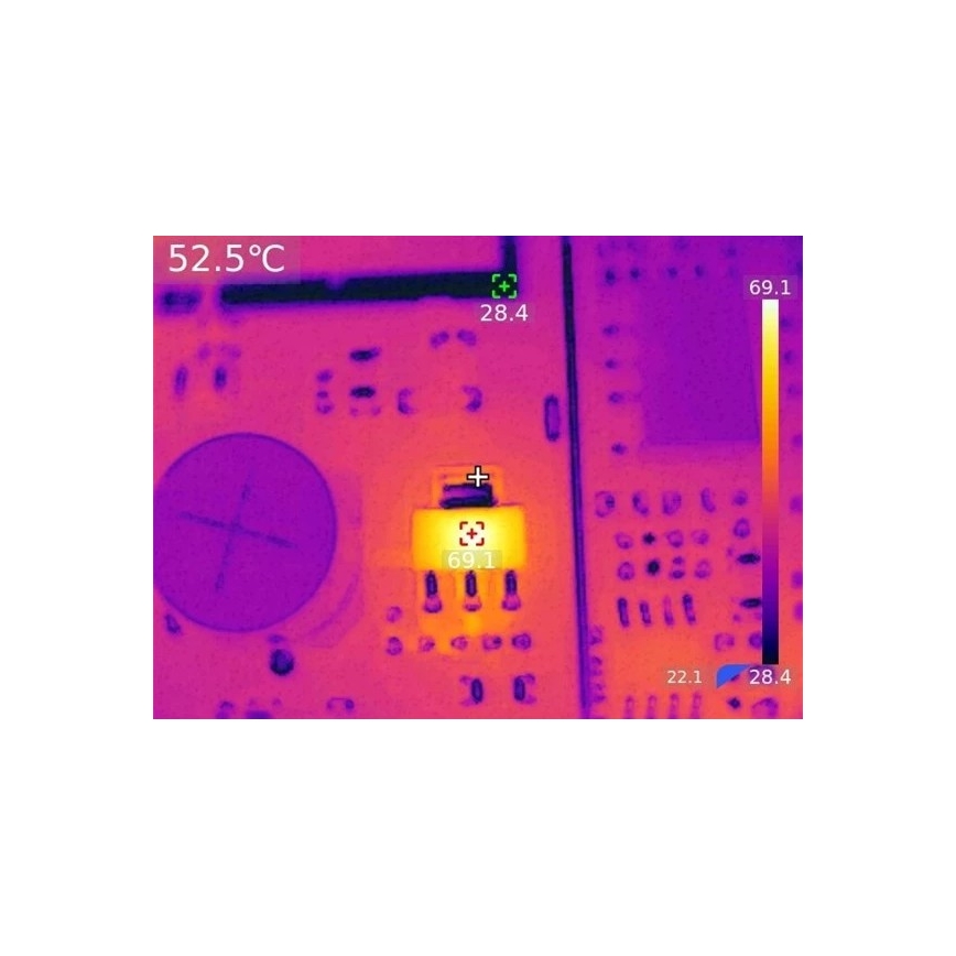 Uni-T UTi730V - Telecamera termica 5200 mAh 640x480px IP54