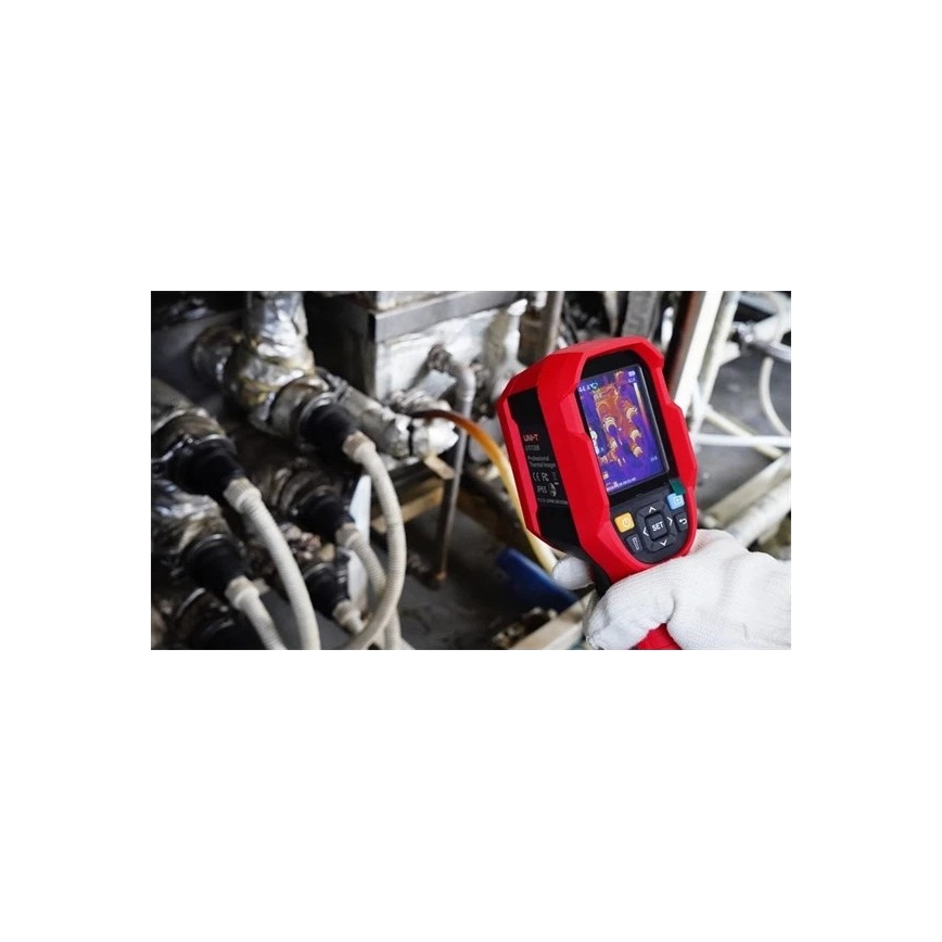 Uni-T - Wärmebildkamera 5000 mAh 256×192 px IP65 Wi-Fi