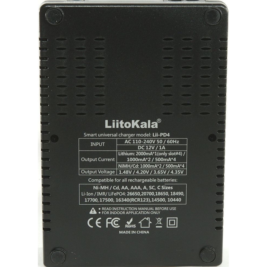 Universal-Ladegerät für A/AA/AAA/18650/20700/26650/22650 Akkus