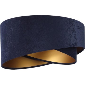 Universal-Lampenschirm GALAXY E27 d 45 cm blau/golden