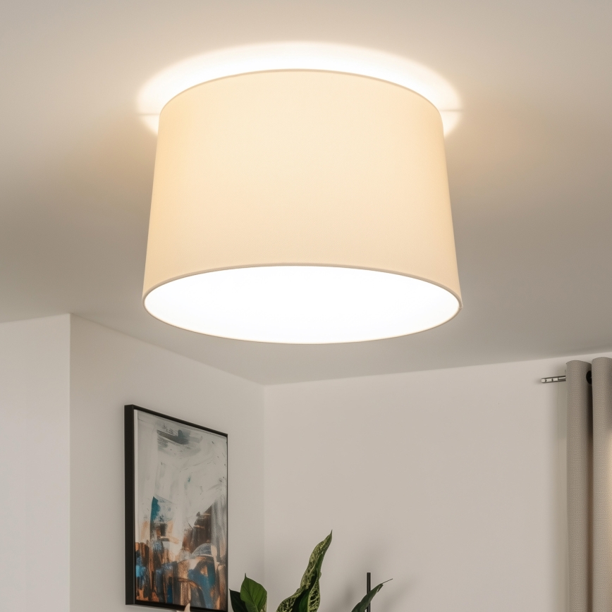 Universal-Lampenschirm KERIA Ø 45 cm beige