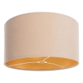 Universal Lampenschirm STANDARD E27 Ø 45 cm Beige/Gold