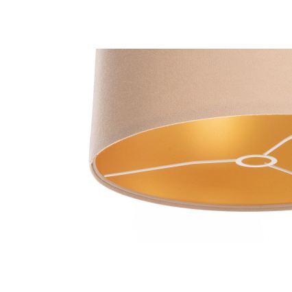 Universal Lampenschirm STANDARD E27 Ø 45 cm Beige/Gold