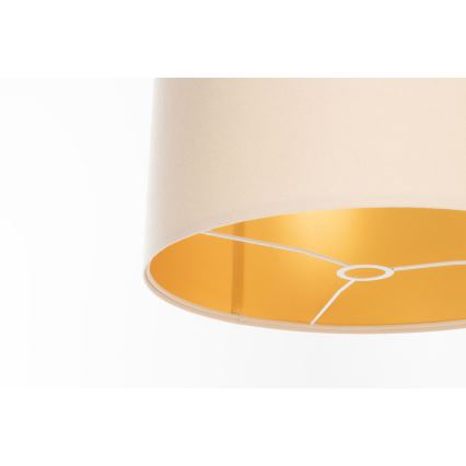 Universal Lampenschirm STANDARD E27 Ø 45 cm Creme/Gold