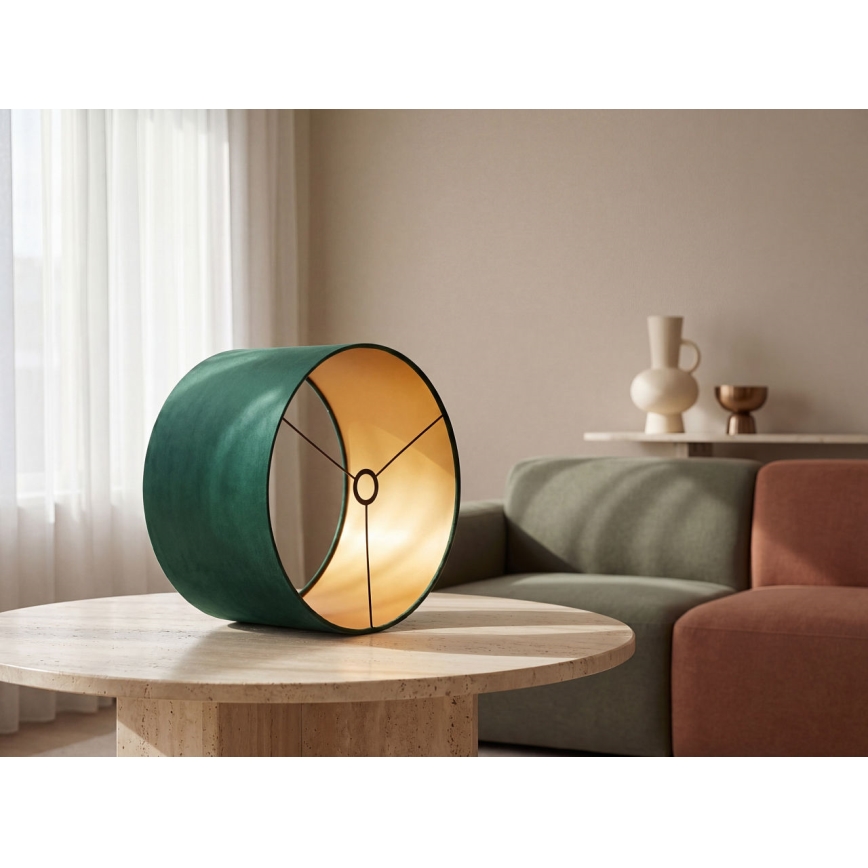 Universal Lampenschirm STANDART E27 Ø 45 cm Grün/Gold