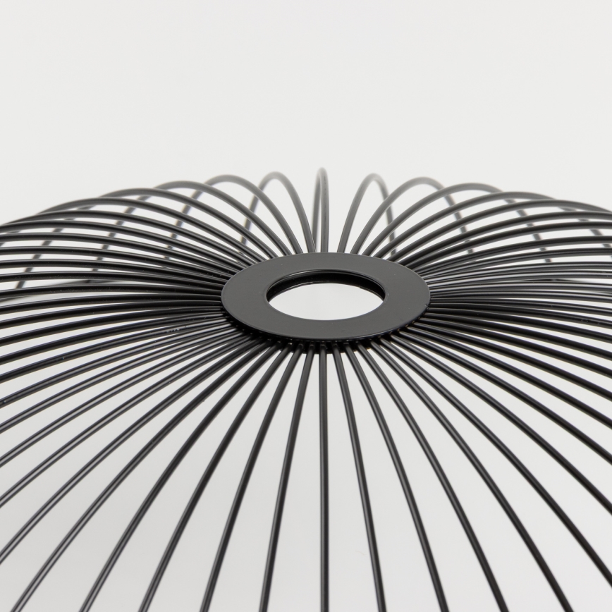 Universell einsetzbarer Lampenschirm CURITIBA, Ø 60 cm, schwarz