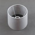 Universeller Ersatz-Lampenschirm LAMA E27 15x19,5 cm grau