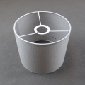 Universeller Ersatz-Lampenschirm ROLS E27 17x20 cm grau