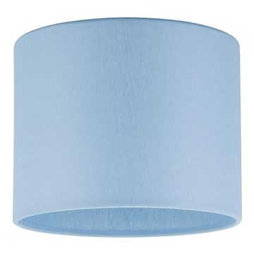 Universeller Ersatz-Lampenschirm Zylinder für E27, Ø 20 cm, blau