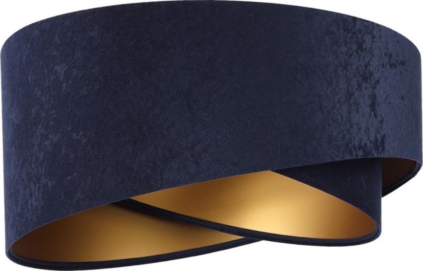 Universeller Lampenschirm GALAXY E27 Ø 45 cm Blau/Gold