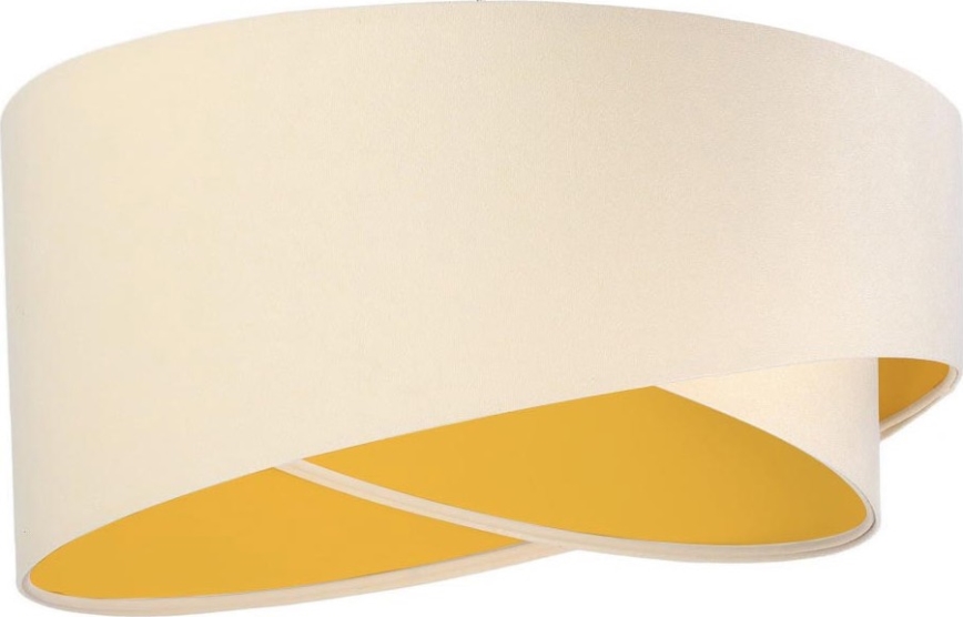 Universeller Lampenschirm GALAXY E27 Ø 45 cm Creme/Gold