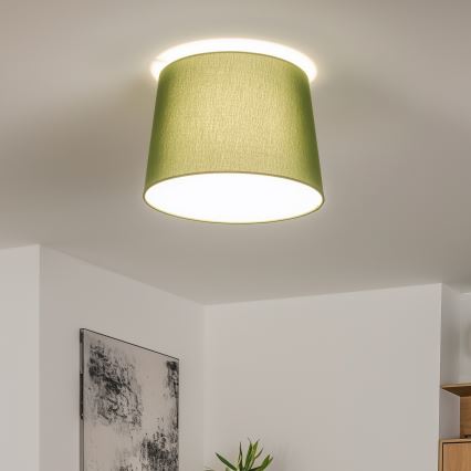Universeller Lampenschirm KERIA Ø 30 cm, grün