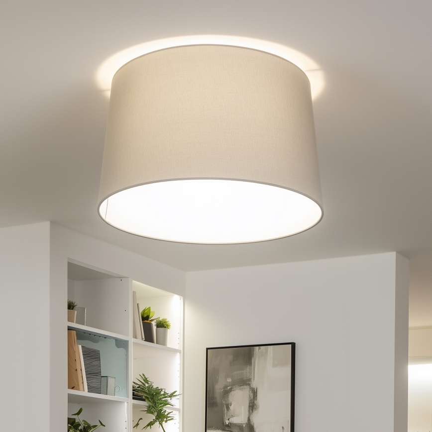 Universeller Lampenschirm KERIA Ø 45 cm, grau