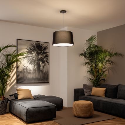 Universeller Lampenschirm KERIA Ø 45 cm, schwarz