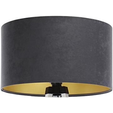 Universeller Lampenschirm STANDARD E27 Ø 45 cm Grau/Gold