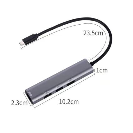 USB-C-Hub 4-in-1 mit Power Delivery 100 W