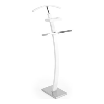 Valet de chambre 117x32 cm blanc