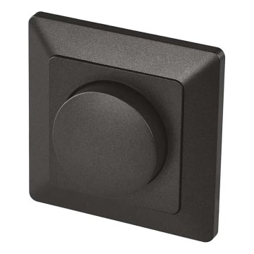 Variateur rotatif triac 110W/230V anthracite