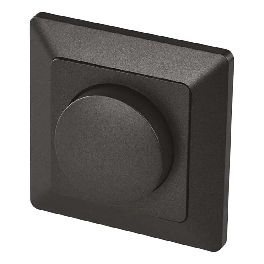 Variateur rotatif triac 110W/230V anthracite