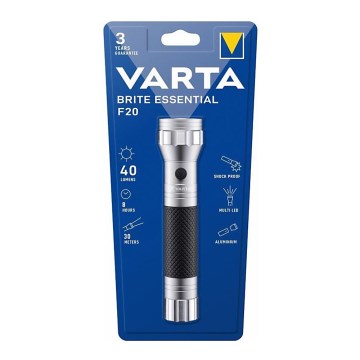 Varta 15618101401 - Torcia LED BRITE ESSENTIALS LED/2xLR14
