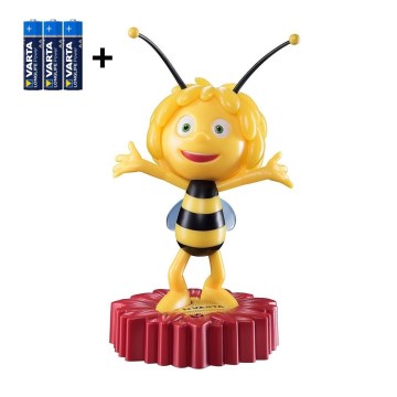 Varta 15635 - Lampada LED notturna per bambini MAYA THE BEE LED/3xAA