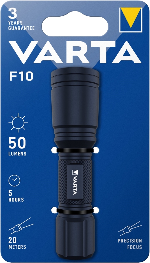 Varta 15670101111 - Torche LED F10 LED/1xAA