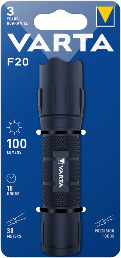 Varta 15671101111 - Torche LED F20 LED/3xAA