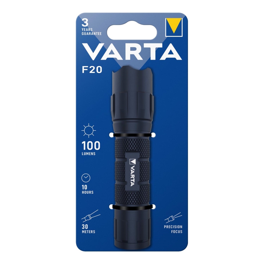 Varta 15671101111 - Torcia LED F20 LED/3xAA