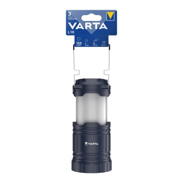 Varta 15673101111 - LED-Camping-Taschenlampe L10 LED/3xAAA