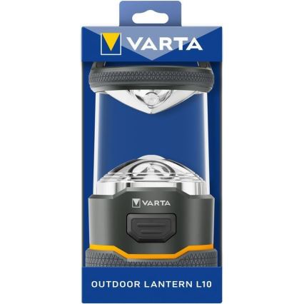 Varta 16550101111 - Lanterna da campeggio L10 LED/4xAA IP54
