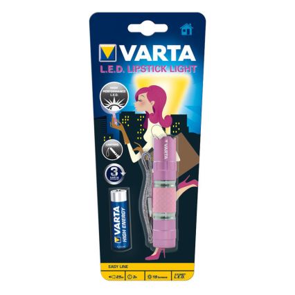 Varta 16617101421 - Torcia LED LIPSTICK LED/1xAA