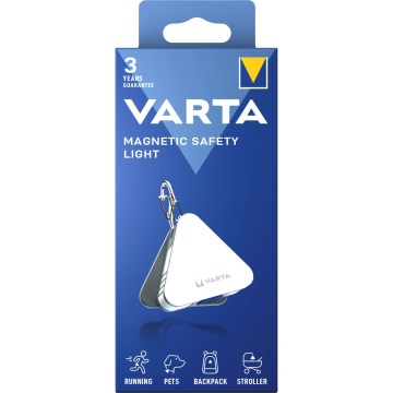 Varta 16621101121 - Tragbares LED-Licht mit Karabinerhaken LED/2xCR2032 IP54
