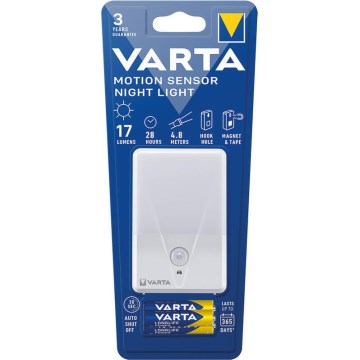 Varta 16624101421 - Veilleuse avec détecteur NIGHT LIGHT LED/3xAAA