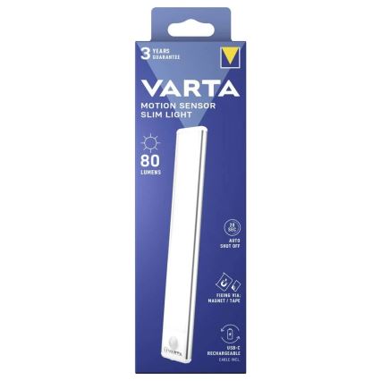 Varta 17624101111 - LED Illuminazione per mobili ricaricabile con sensore di movimento LED/5V