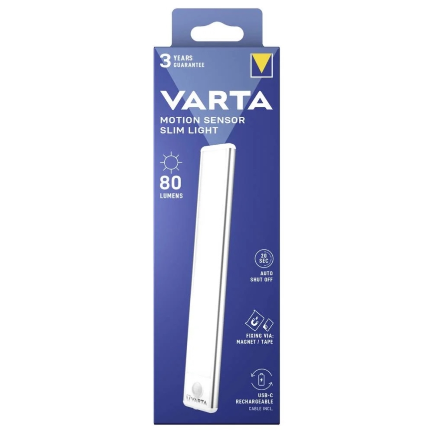 Varta 17624101111 - LED Illuminazione per mobili ricaricabile con sensore di movimento LED/5V