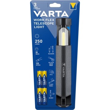 Varta 18646101421 - Torche WORK FLEX LED/4xAA IP54