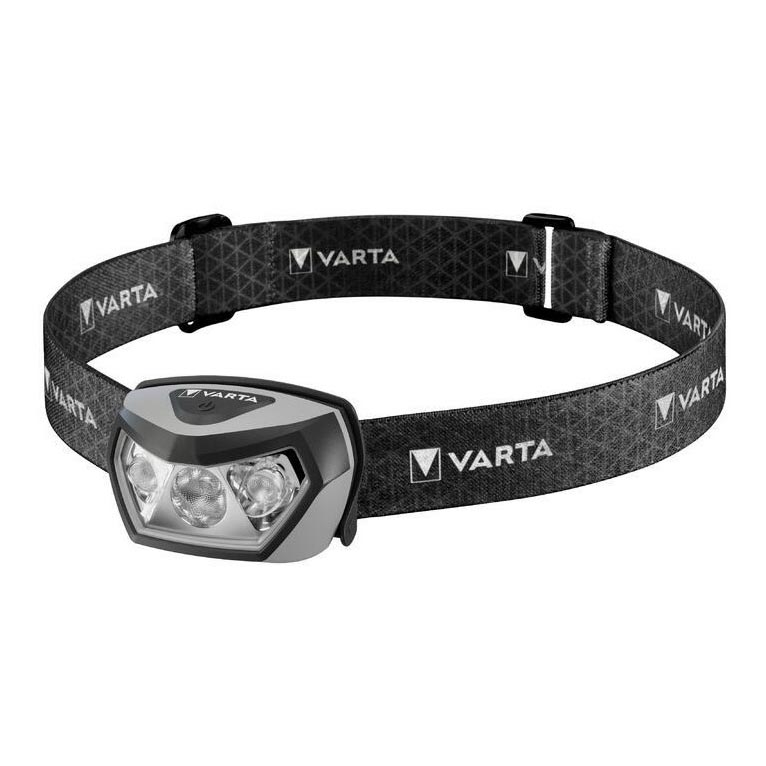 Varta 18650101401 - Dimm- und aufladbare LED-Stirnlampe  OUTDOOR SPORTS LED/5V 1800mAh IPX7