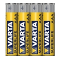 Varta 2003101304 - 4 Stk. Zink-Kohle-Batterie SUPERLIFE AAA 1,5V