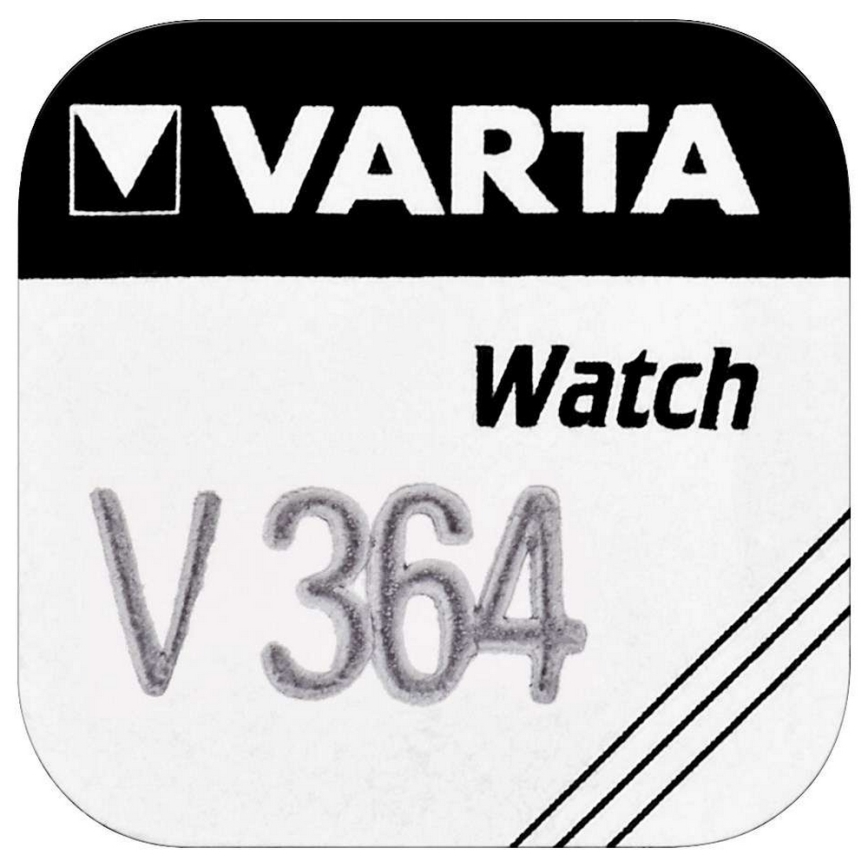 Varta 3641 - 1 pz Batteria a bottone di ossido d'argento V364 1,5V