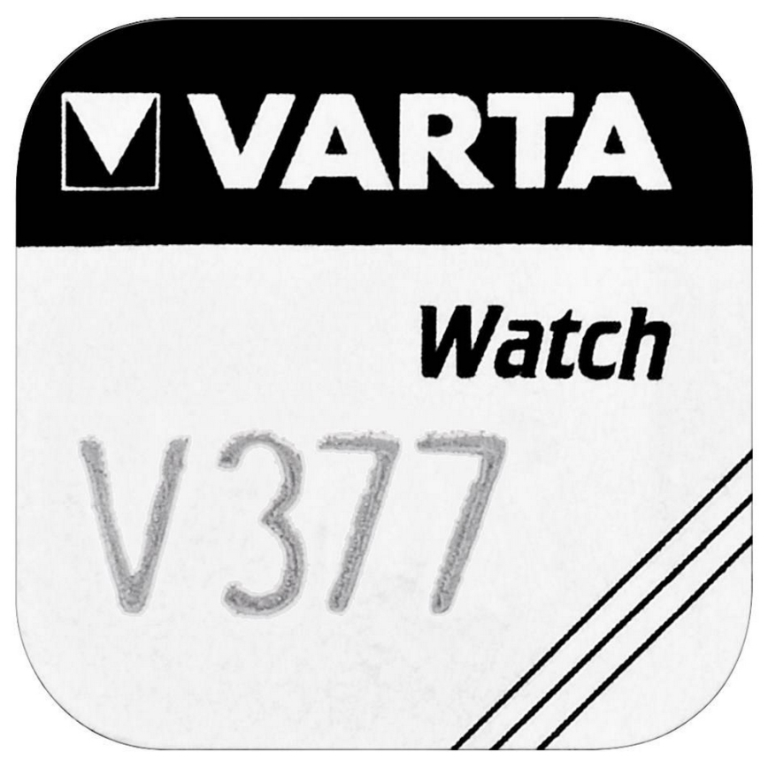 Varta 3771 - 1 pz Batteria a bottone di ossido d'argento V377 1,5V