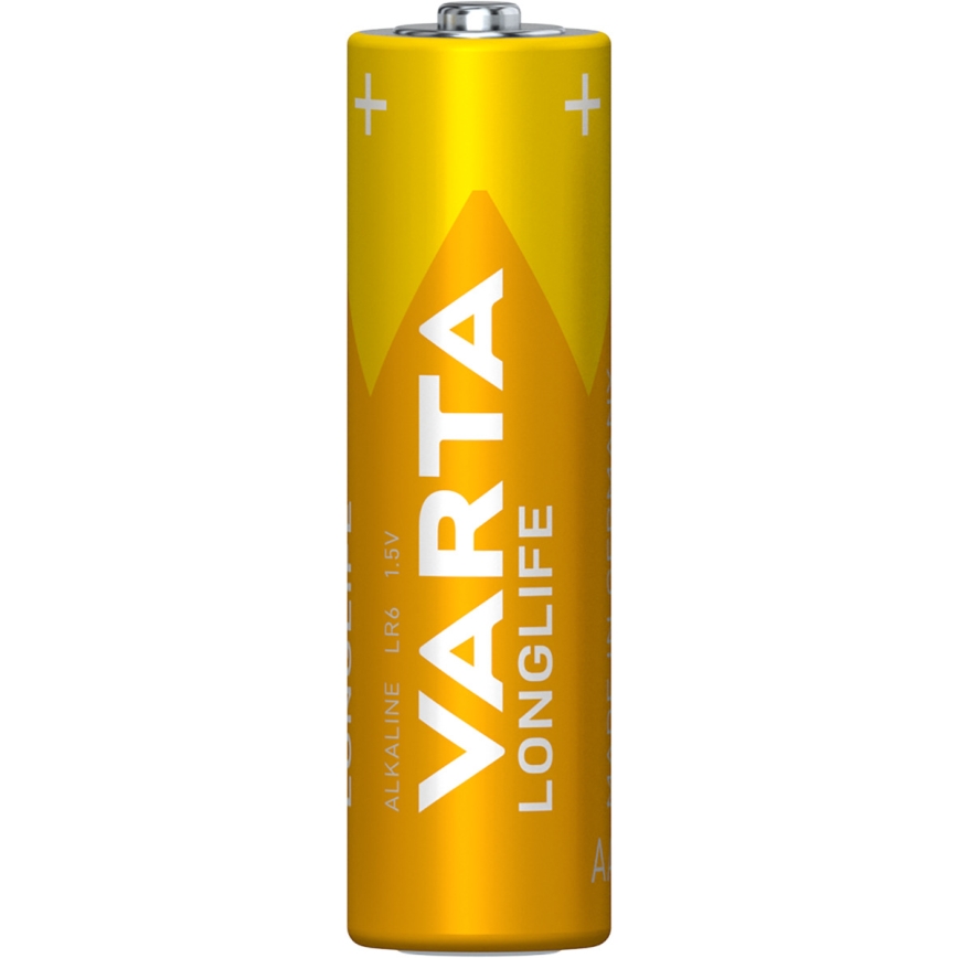 Varta 4106101736 - 6 pezzi Batterie alcaline LONGLIFE AA 1,5V