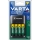 Varta 57652101451 - Chargeur de piles 4xAA/AAA 2100mAh 5V